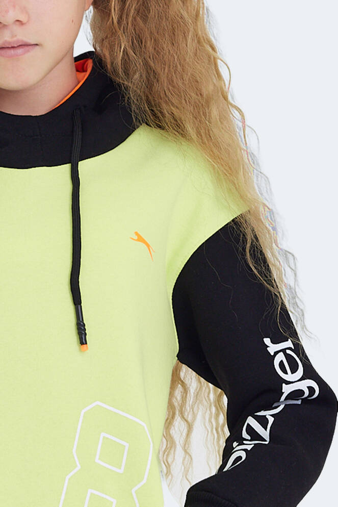 Slazenger DJURO Unisex Children's Sweatshirt Yellow