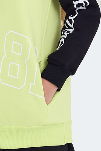 Slazenger DJURO Unisex Çocuk Sweatshirt Sarı - Thumbnail