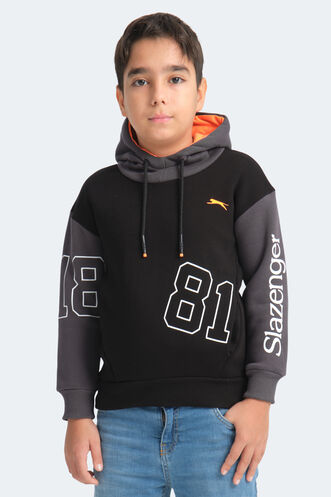 Slazenger - Slazenger DJURO Unisex Children's Sweatshirt Black