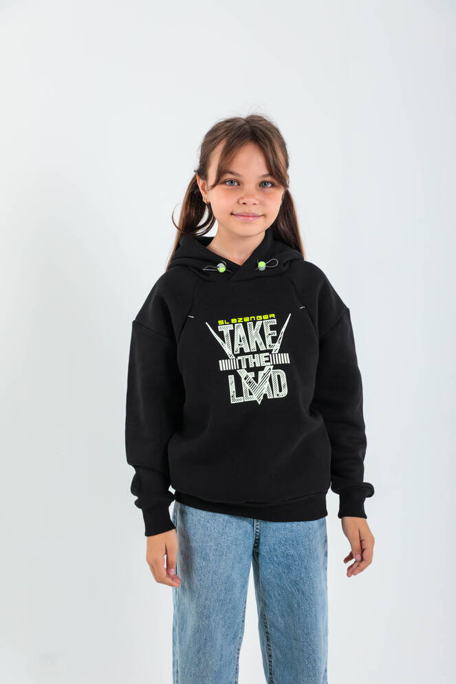 Slazenger DO Unisex Children's Sweatshirt Black