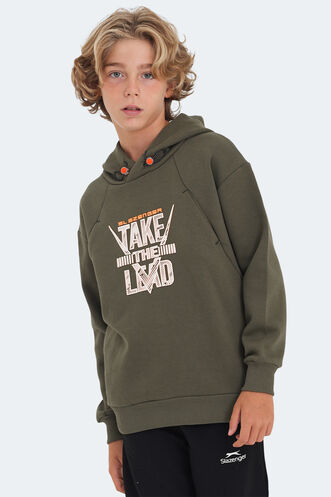 Slazenger - Slazenger DO Unisex Children's Sweatshirt Khaki