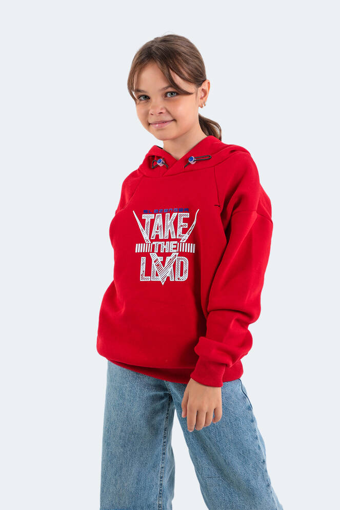 Slazenger DO Unisex Children's Sweatshirt Red