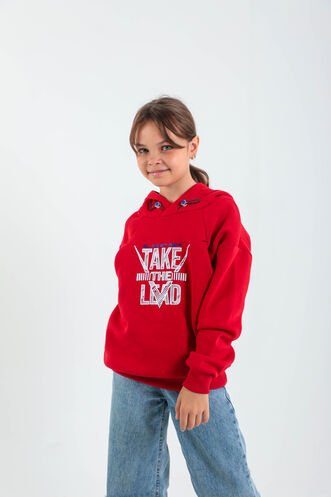 Slazenger - Slazenger DO Unisex Children's Sweatshirt Red