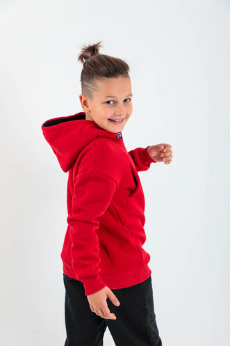Slazenger DO Unisex Children's Sweatshirt Red - Thumbnail