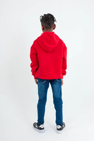 Slazenger DO Unisex Children's Sweatshirt Red - Thumbnail