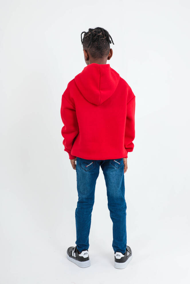 Slazenger DO Unisex Children's Sweatshirt Red