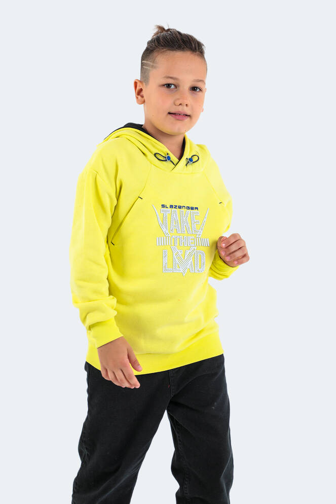 Slazenger DO Unisex Children's Sweatshirt Yellow