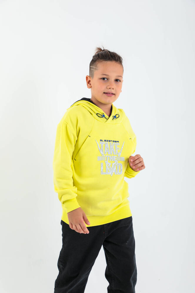 Slazenger DO Unisex Children's Sweatshirt Yellow