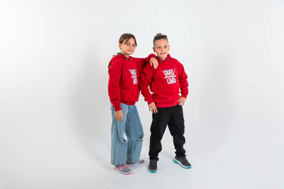 Slazenger DO Unisex Çocuk Sweatshirt Kırmızı