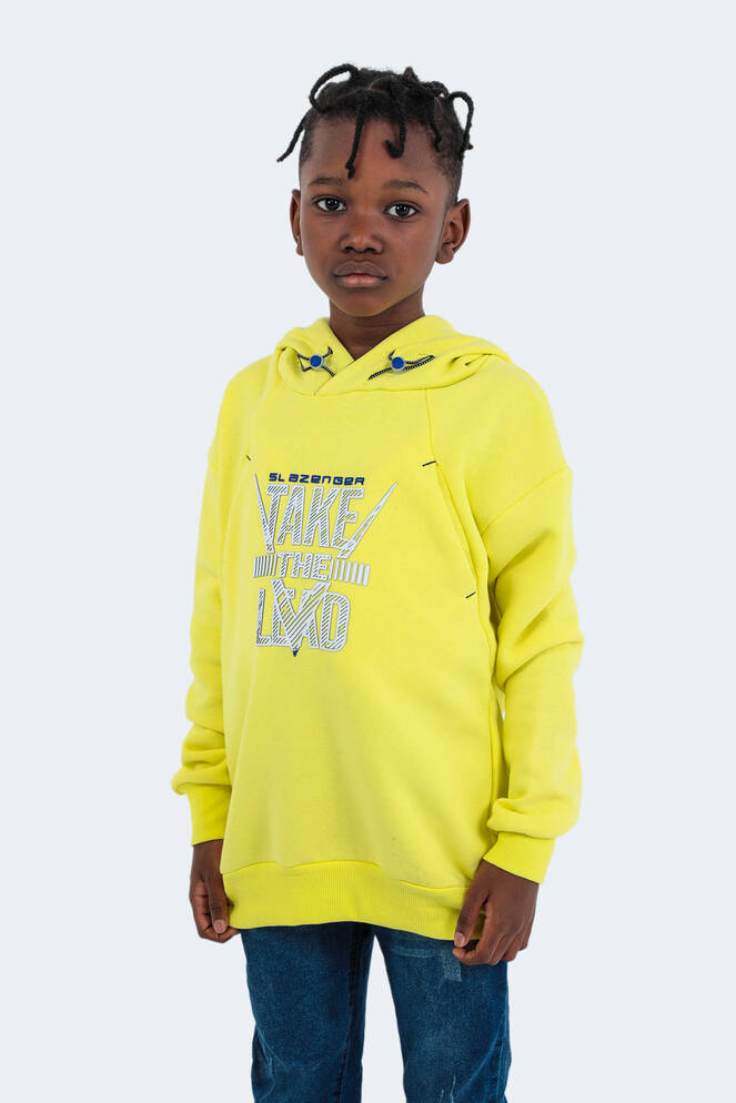 Slazenger DO Unisex Çocuk Sweatshirt Sarı