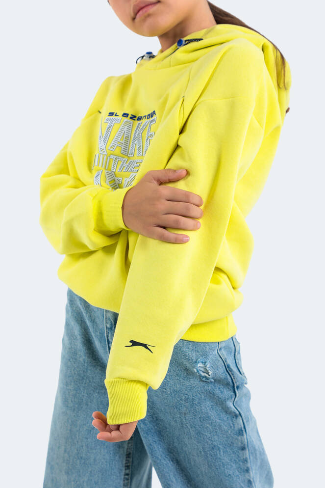 Slazenger DO Unisex Çocuk Sweatshirt Sarı