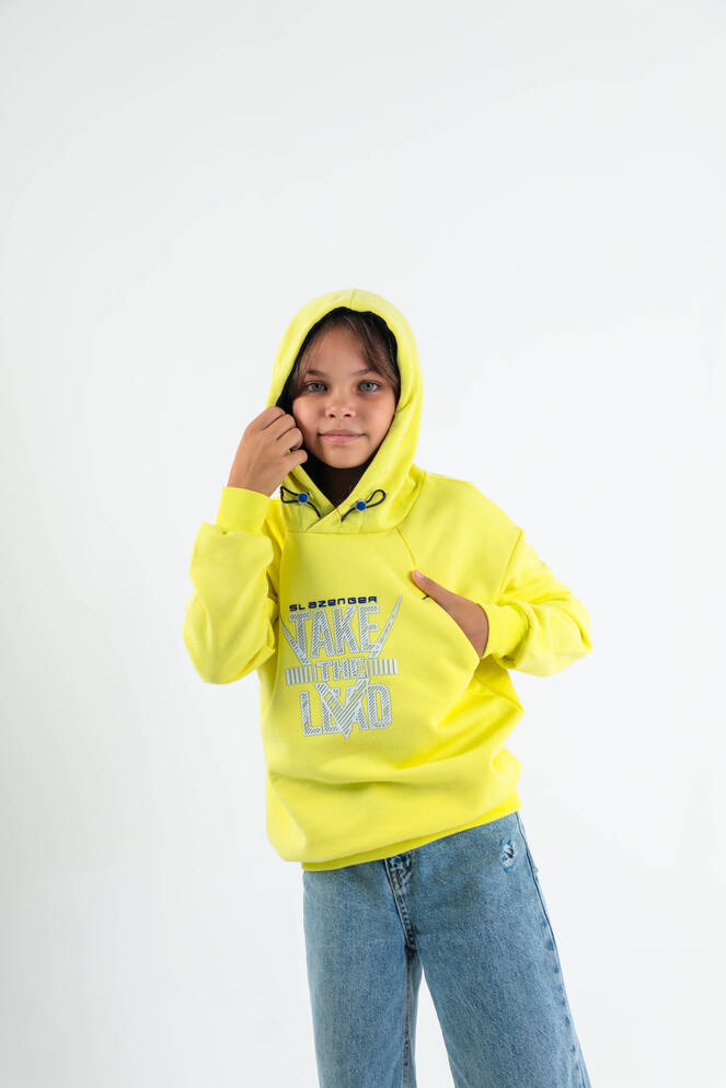 Slazenger DO Unisex Çocuk Sweatshirt Sarı