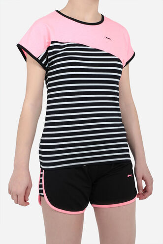 Slazenger DOMINIK Girls' Tracksuit Fuchsia - Thumbnail