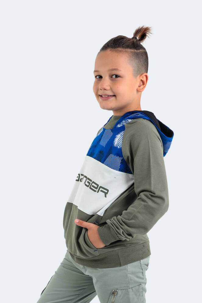 Slazenger DRAGICA Unisex Children's Sweatshirt Khaki