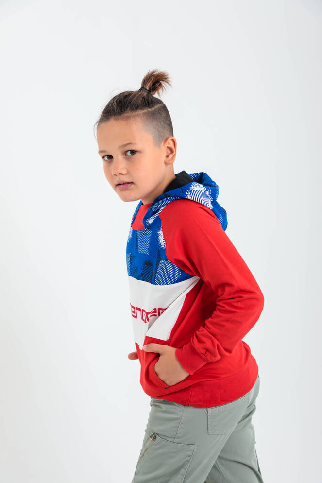 Slazenger DRAGICA Unisex Children's Sweatshirt Red