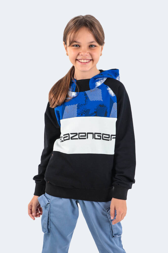 Slazenger DRAGICA Unisex Children's Sweatshirt Black