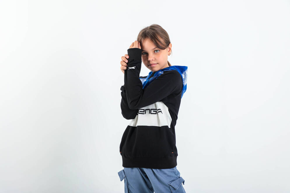 Slazenger DRAGICA Unisex Children's Sweatshirt Black