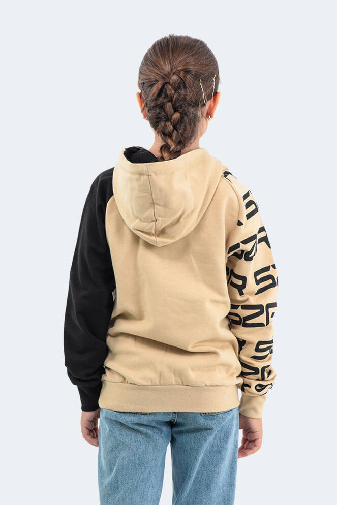 Slazenger DRAVEN Unisex Çocuk Sweatshirt Bej