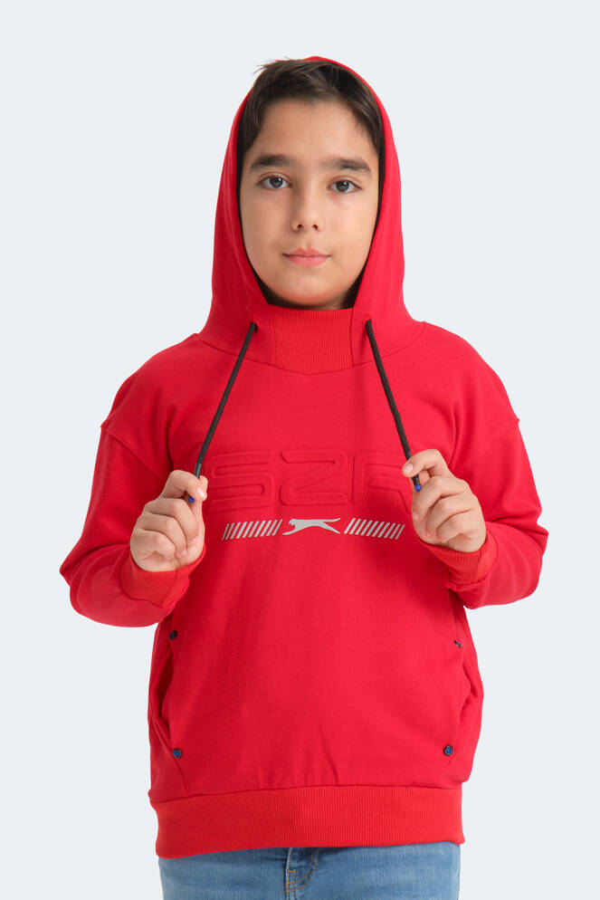 Slazenger DROR Unisex Children's Sweatshirt Red