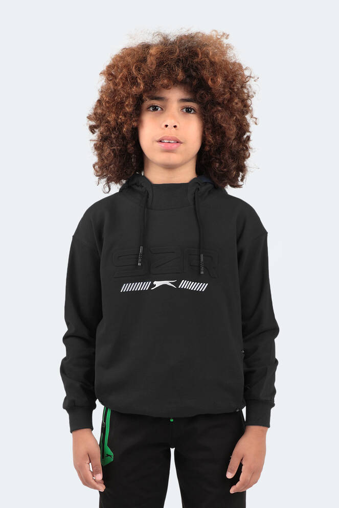 Slazenger DROR Unisex Kids Sweatshirt Black