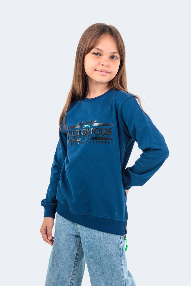 Slazenger DUNA Unisex Children's Sweatshirt Navy