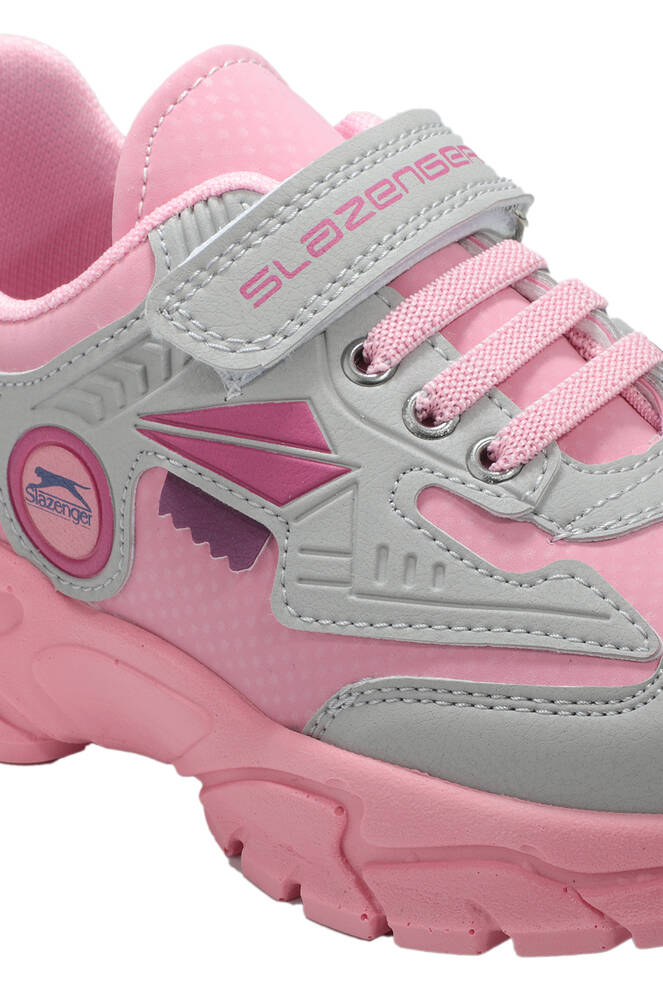 Slazenger EAR Sneaker Kız Çocuk Ayakkabı Gri - Pembe