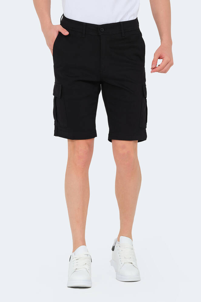 Slazenger EARNINGS Erkek Şort Siyah