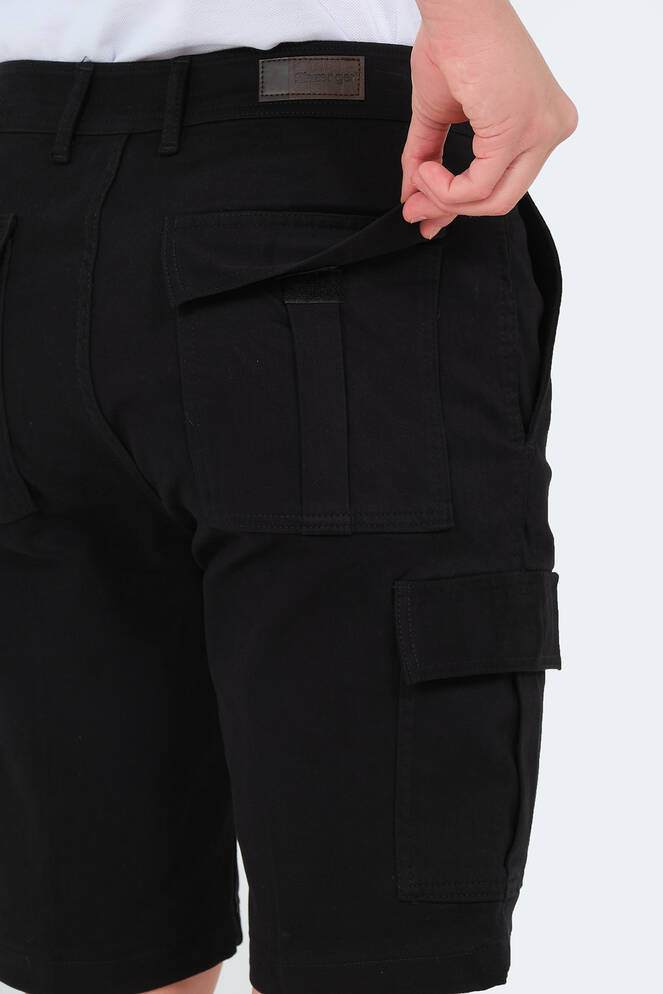 Slazenger EARNINGS Erkek Şort Siyah