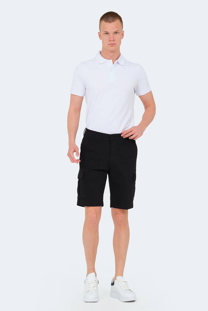 Slazenger EARNINGS Erkek Şort Siyah