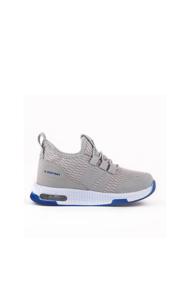 Slazenger EBBA Erkek Çocuk Gri / Mavi Sneaker