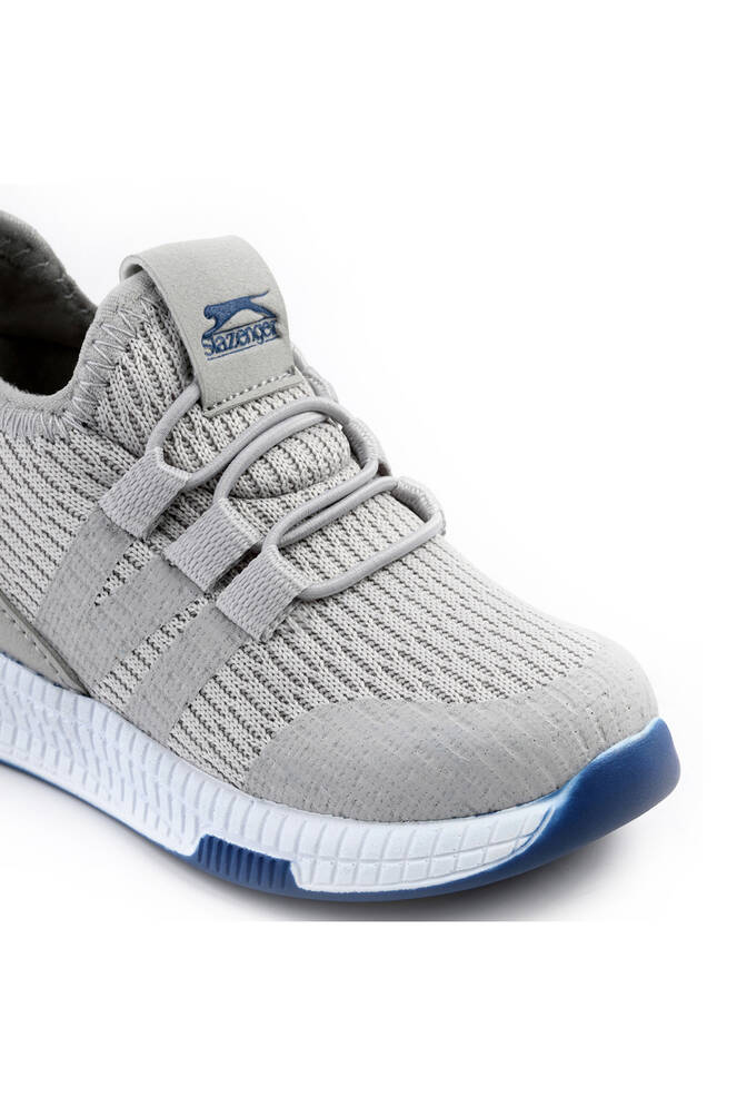 Slazenger EBBA Erkek Çocuk Gri / Mavi Sneaker
