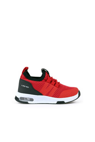 Slazenger EBBA Erkek Çocuk Kırmızı / Siyah Sneaker - Thumbnail