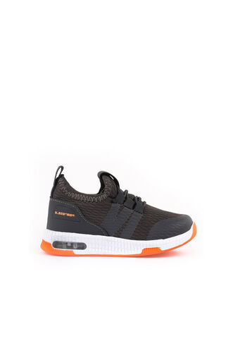 Slazenger EBBA Erkek Çocuk Koyu Gri Sneaker - Thumbnail