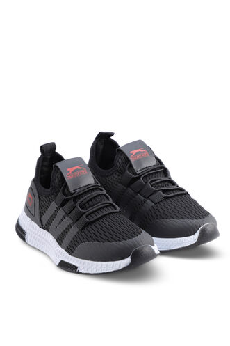 Slazenger EDDIE H Erkek Çocuk Siyah / Kırmızı Sneaker - Thumbnail