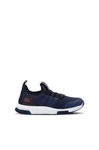 Slazenger EDDIE H Erkek Çocuk Sneaker Ayakkabı Lacivert - Kırmızı - Thumbnail