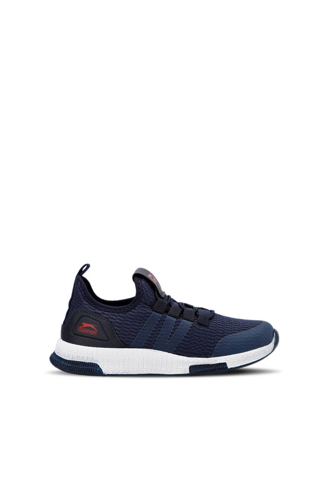 Slazenger EDDIE H Erkek Çocuk Sneaker Ayakkabı Lacivert - Kırmızı