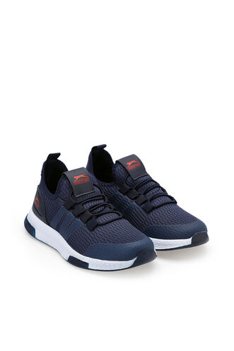 Slazenger EDDIE H Erkek Çocuk Sneaker Ayakkabı Lacivert - Kırmızı - Thumbnail