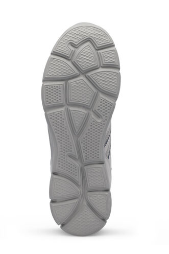 Slazenger EFRAT Plus Size Erkek Spor Ayakkabıları Gri - Thumbnail