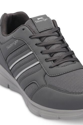 Slazenger EFRAT Plus Size Erkek Spor Ayakkabıları Koyu Gri - Thumbnail