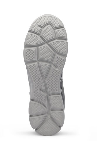 Slazenger EFRAT Plus Size Erkek Spor Ayakkabıları Koyu Gri - Thumbnail