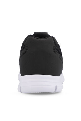 Slazenger EFRAT Plus Size Erkek Spor Ayakkabıları Siyah - Beyaz - Thumbnail