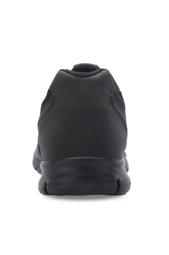 Slazenger EFRAT Plus Size Erkek Spor Ayakkabıları Siyah - Siyah - Thumbnail