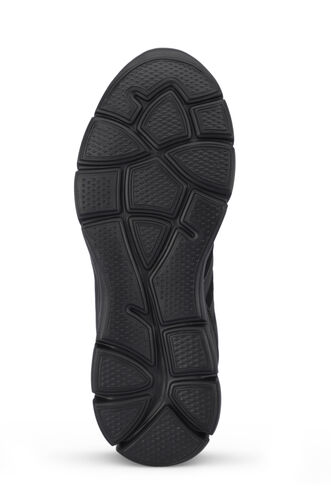 Slazenger EFRAT Erkek Sneaker Ayakkabı Siyah - Siyah - Thumbnail