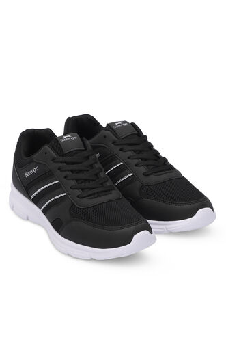 Slazenger EFRAT Men's Sneaker Shoes Black - White - Thumbnail