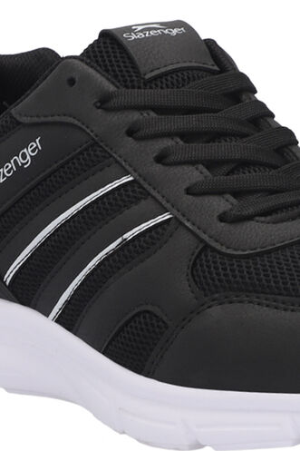 Slazenger EFRAT Men's Sneaker Shoes Black - White - Thumbnail