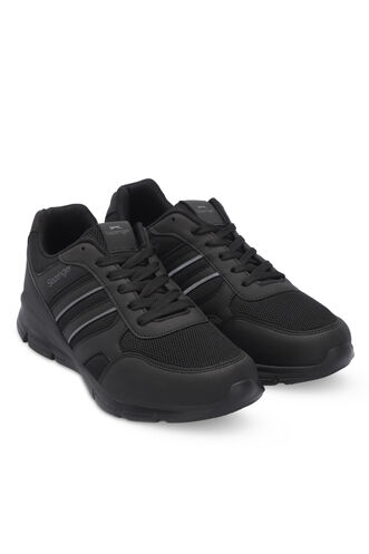 Slazenger EFRAT Plus Size Men's Sneaker Shoes Black - Black - Thumbnail