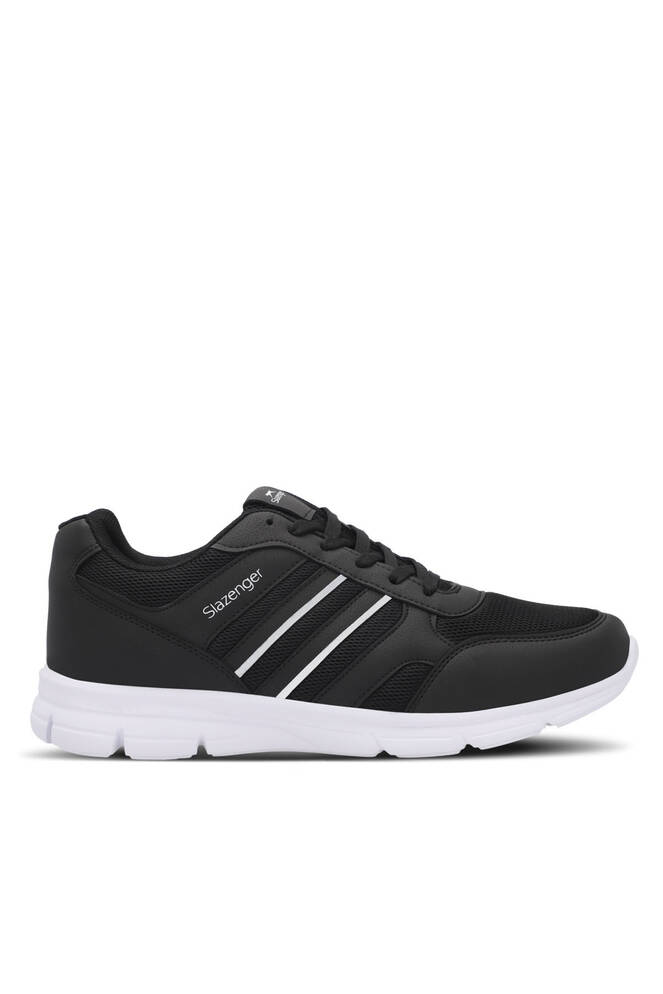 Slazenger EFRAT Plus Size Men's Sneaker Shoes Black - White