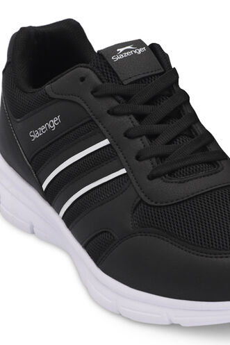 Slazenger EFRAT Plus Size Men's Sneaker Shoes Black - White - Thumbnail