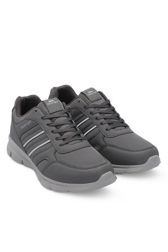 Slazenger EFRAT Plus Size Men's Sneaker Shoes Dark Gray - Thumbnail