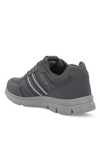 Slazenger EFRAT Plus Size Men's Sneaker Shoes Dark Gray - Thumbnail
